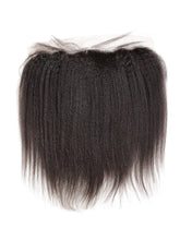 Burmese Hair kinky Straight Lace Frontal