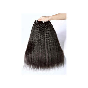 Burmese Kinky Straight  Hair Bundles