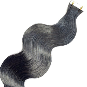Raw Body Wave Tape In Hair Extensions