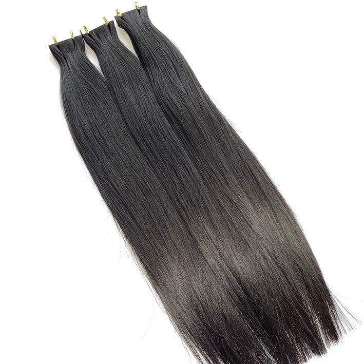 Raw Straight Straight Tape In Hair Extensions