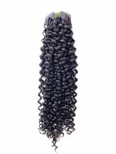 Burmese Hair Seamless Curly Wave Clip Ins