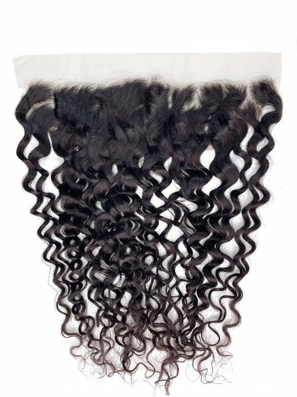 Burmese Hair Water Wave  Lace Frontal